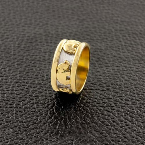 Buy 22Kt Gold Gents Elephant Hair Ring 93VC9528 Online from Vaibhav  Jewellers
